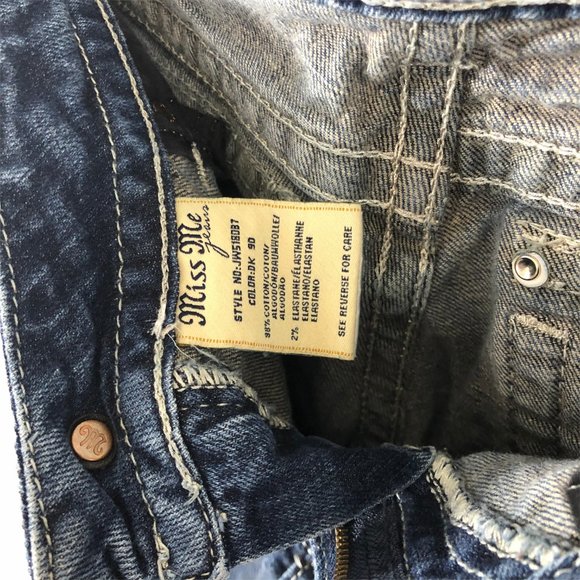 Miss Me Jeans Dark Wash Bootcut - Picture 7 of 8